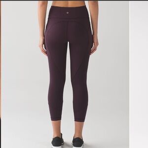 lululemon athletica | All the right places crop ll - Black Cherry - 6
